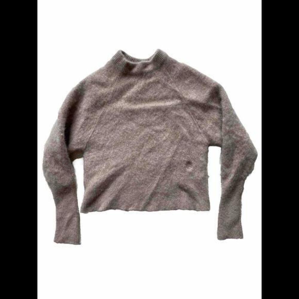 The Group BABATON Women's 100% CASHMERE 2XS‎ Brown Sweater SHORT